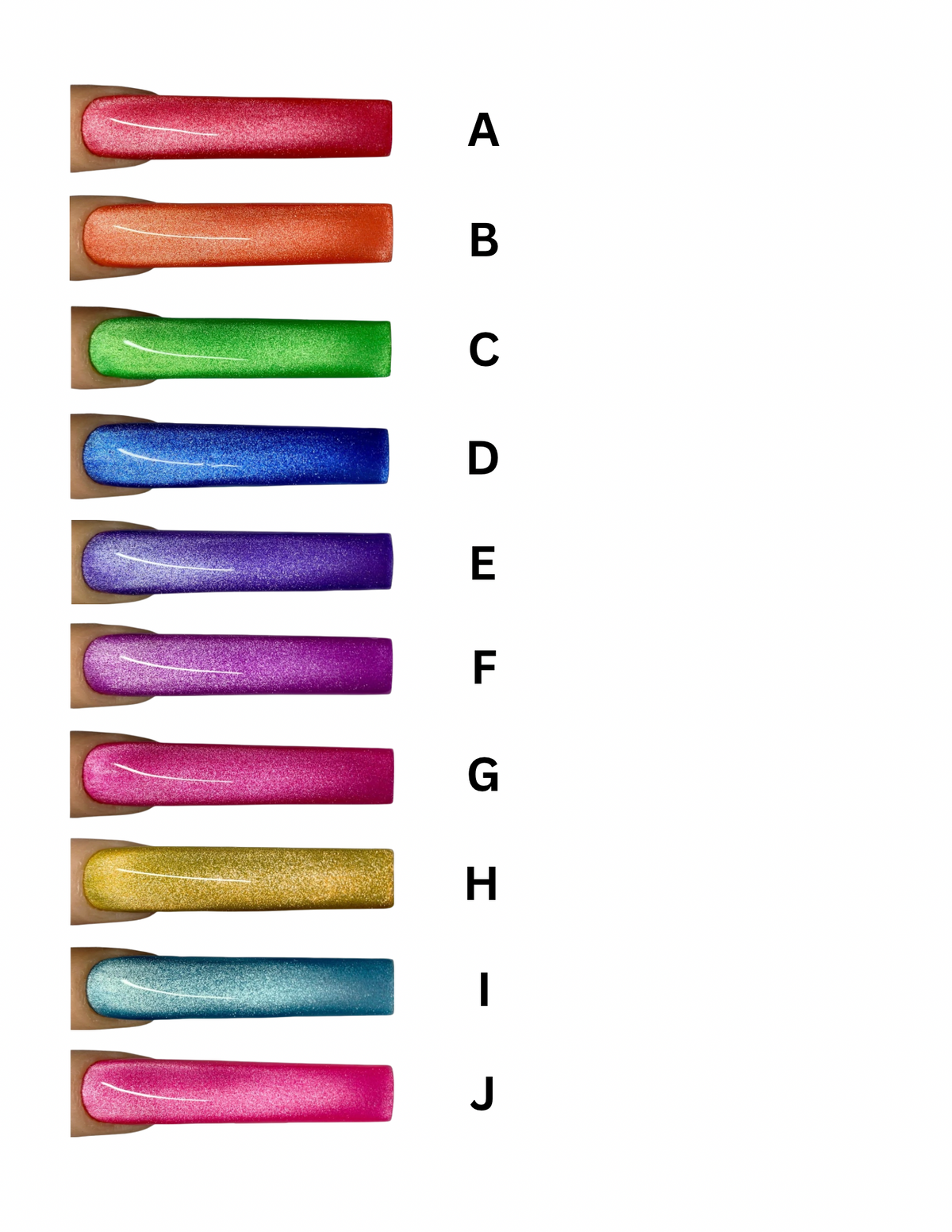 Custom Solid Color Gel-X