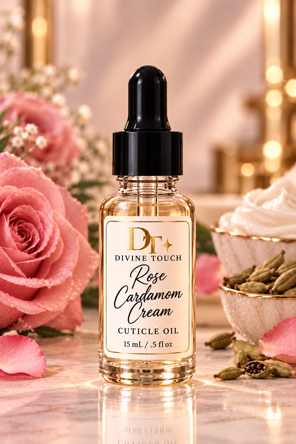 Rose Cardamom Cream