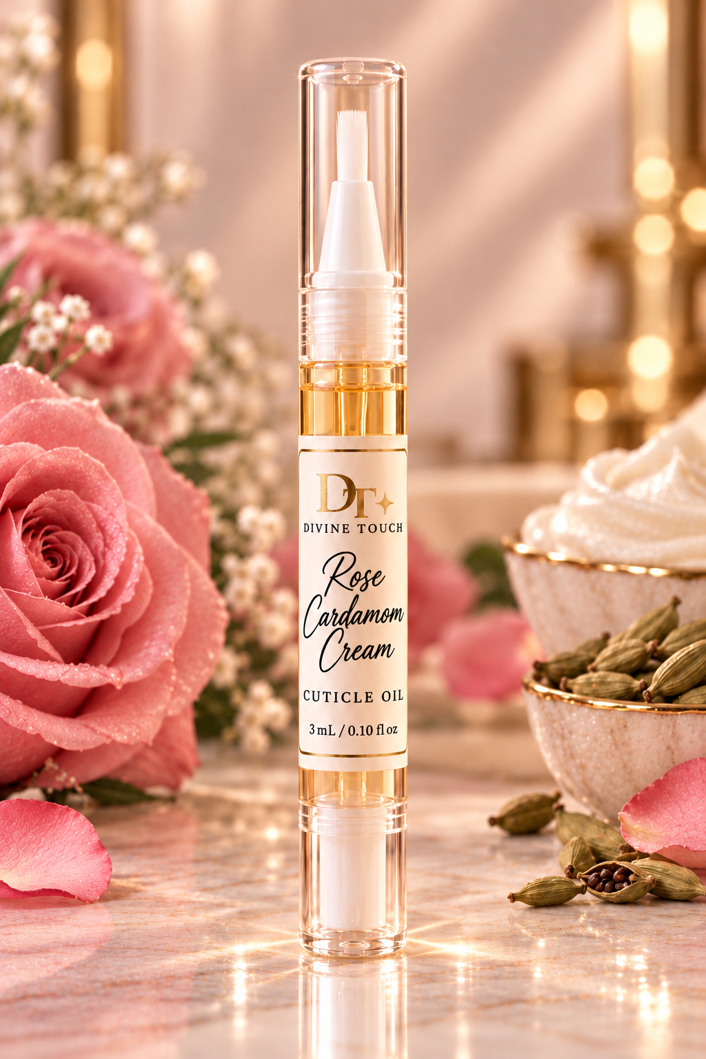 Rose Cardamom Cream