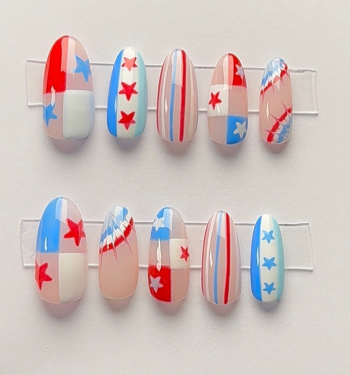 Stars & Stripes - Gel-X
