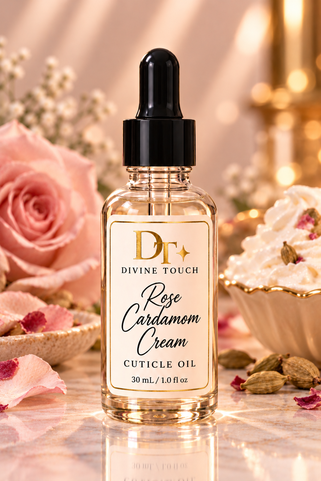 Rose Cardamom Cream